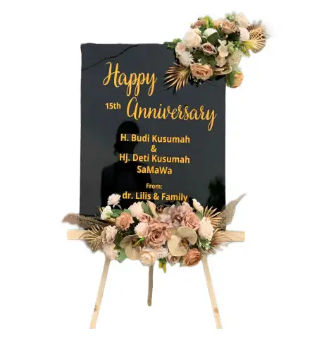 Papan Bunga Akrilik Kecipir